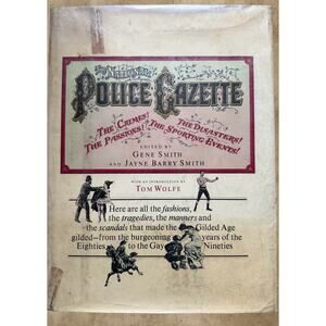 The National Police Gazette Illustrated History Book 1972 First Printing